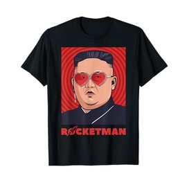 Kim Jong-un Rocketman North Korea Art T-Shirt