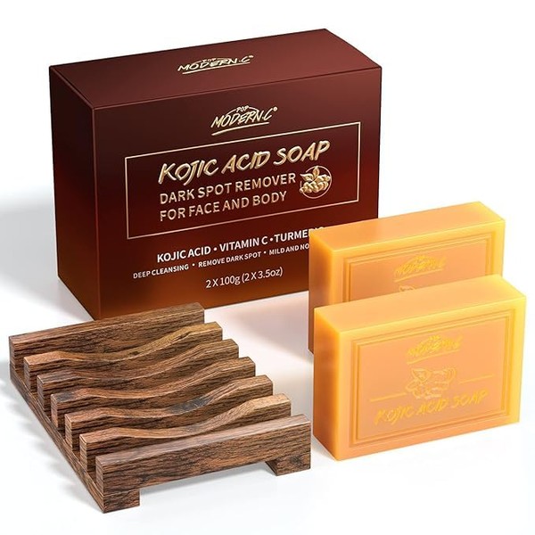 Kojic Acid Soap Turmeric Soap for Face and Body Vitamins