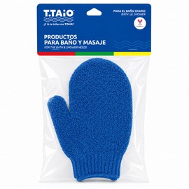 Manopla Exfoliante para Baño T Taio I Limpieza Corporal