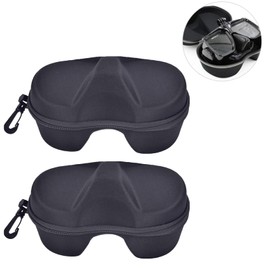 SUNTRADE Portable Diving Mask Case，Swimming Scuba Glasses Storage Box Protective Container Diving Goggles Case,2 PCS