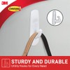 Command Medium Utility Hooks, White, 2-Hooks, 4-Strips, Organize Damage-Free
