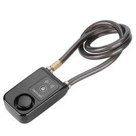 Smart Motorcycle Lock APP Control Waterproof 110dB Wire Rope Anti-Theft Lock Scooter Stroller Mountain Bike Scooter Lock Anti-Theft Alarm Lock