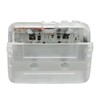 Cassette to MP3 Converter Multifunction Auto Reverse Transparent Retro Portable