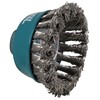 Makita D-77481 Cup Wire Brush Knotted 75xM10
