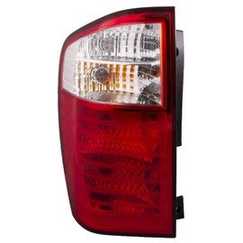 HEADLIGHTSDEPOT Left Driver Side Tail Light Compatible With 06-11 Kia Sedona CAPA Certified