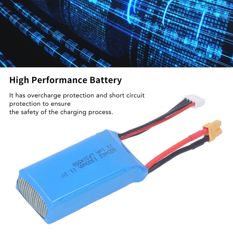 For XK X450 Battery Lithium Polymer Lightweight 11.1V 1300mah RC