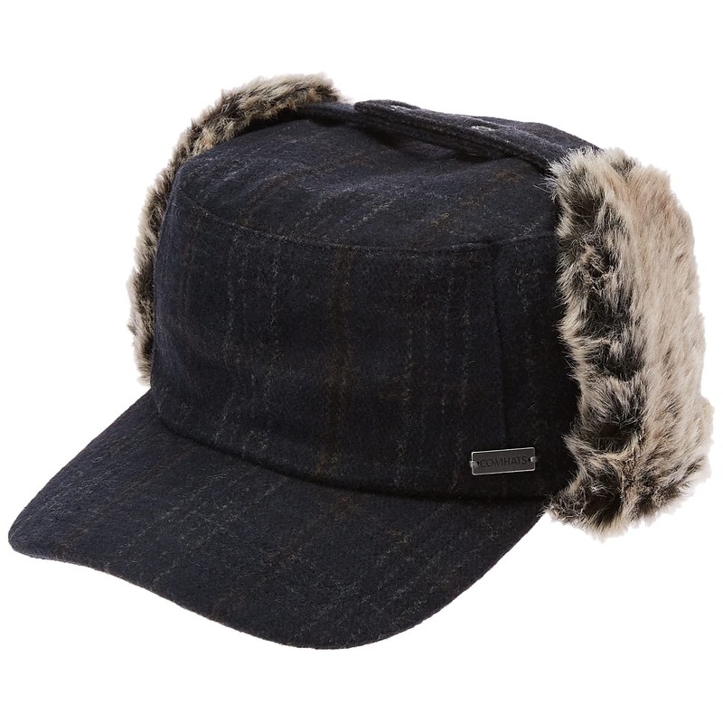 Jeff & Aimy Unisex Earflap Winter Warm Fur Hat for