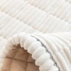 Gumfolk Non Slip Fuzzy Pet Couch Covers for Sofa, Washable