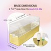 PANA Rectangle Nail Drill Bit Holder Display Organizer Case -