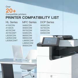 E-Z Ink Compatible Toner Cartridge Replacement for Brother TN336 TN-336 TN331 TN336C Compatible with MFC-L8850CDW HL-L8350CDW MFC-L8600CDW HL-4150CDN MFC-9970CDW (1 Cyan, 1 Magenta, 1 Yellow)