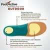 FootActive Outdoor Insoles for Nature & Adventure Lovers Secure hold