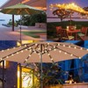 Outdoor Patio Umbrella Light Strings LED Umbrella Lamp with Remote