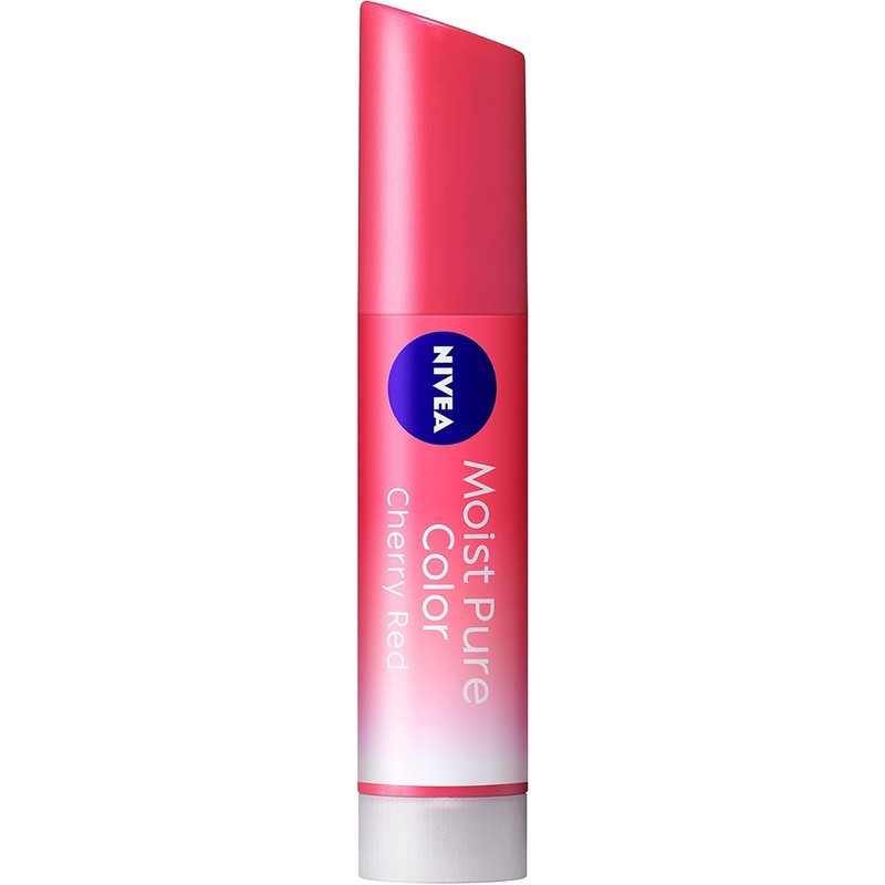 4 pcs natural color lip bright up cherry red 3.5g