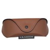AKSHIDE® Glasses Case/Spectacles Case/Spex Case - GC6 (Brown)