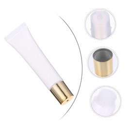 WOONEKY 50pcs Refillable Lip Balm Tubes Lip Containers for Lightweight Portable Subpackage for Lipstick