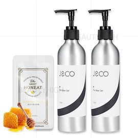 (2 packs + 5 packs of 8g sleeping pack cream given away) J&CO Pre-Wax Gel 250ml - Waxing Post Treatment / (2개+수면팩크림8g 5개증정) 제이엔코 프리왁스 젤 250ml - 왁싱후처리제