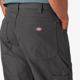 Dickies Men's Relaxed Fit Straight-Leg Duck Carpenter Jean, Slate, 36W x 32L