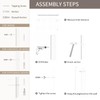 XAOHOME Wooden Pegboard, Sturdy Peg Board for Walls Modular Grid
