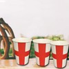 SHATCHI 20Pcs England Paper Cup St George Party Supplies for