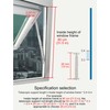 I-EASYDWW, Window Hinges, Window Stays, Window Braces, Window Stay Lock,