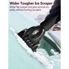 Auccutro 44'' Snow Brush Ice Scraper for Car Windshield Window,