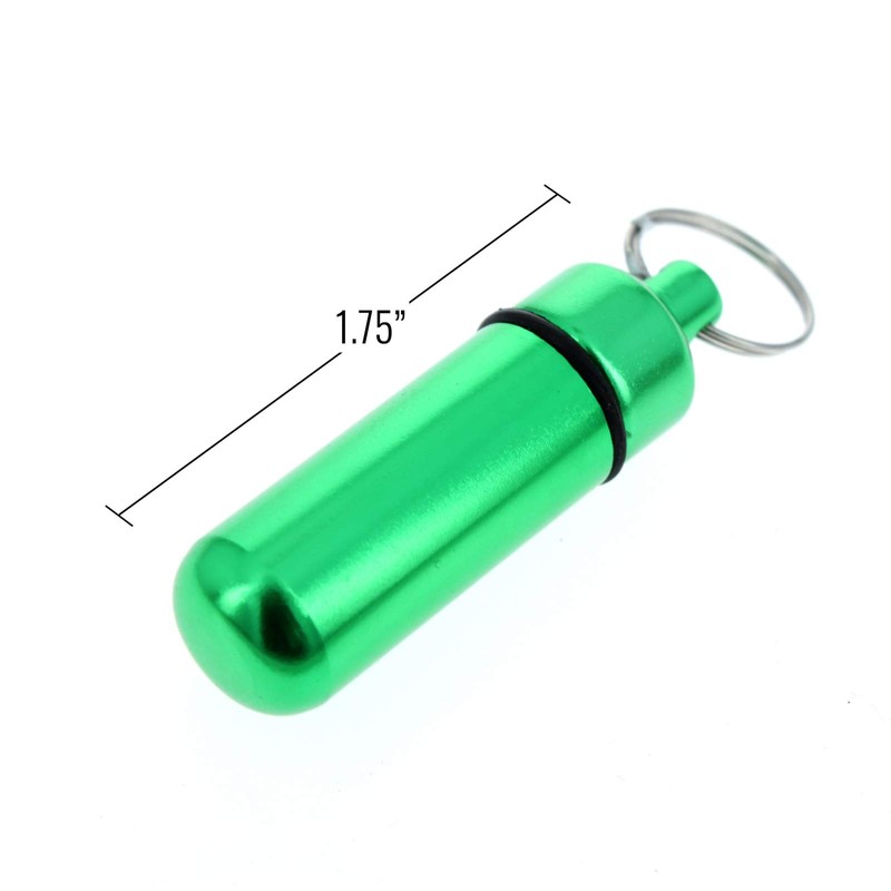 Waterproof Survival O Ring Container (Assorted Colors)