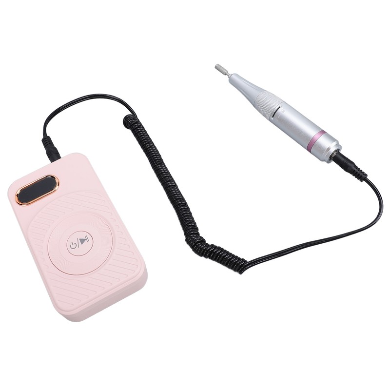 Nail Drill Machine Rechargeable Portable 0‑45000rpm LCD Display Electronic Nail