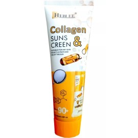 Heblee Bloqueador Solar 90+  Con Colágeno Y Baba De Caracol 100ml