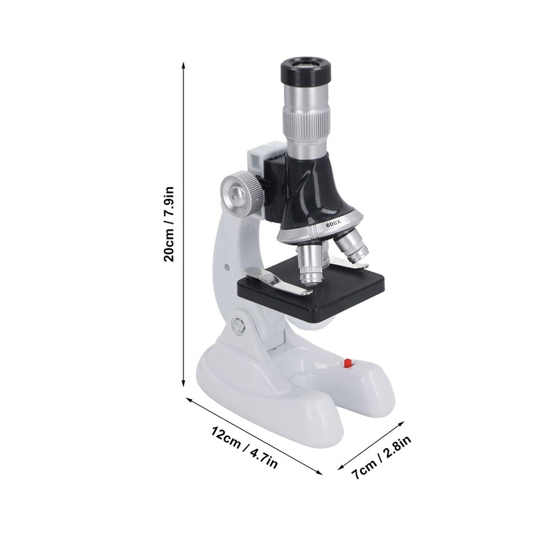 Bnineteenteam Microscope Set 100X 600X 1200X Magnification Microscope Magnifier 3