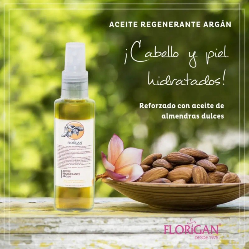 Aceite De Argan Regenerante Multiaplicacion Florigan® 3pzs