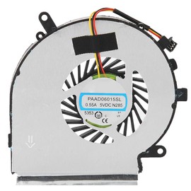 CPU Cooling Fan, 3Pin Case Fan Replacement, Laptop CPU Cooler Fan Radiator for GE62 GL62 GE72 GL72 GP62 GP72 PE60 PE70 Compatible Part Number: PAAD06015SL N303