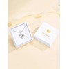 Zhi Kexin Sunflower Heart Urn Necklace for Ashes for Women