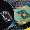 Xiatiaosann CPU Case Tray for Intel, Clamshell Plastic Protective Box