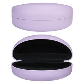 molshine Hard Shell Sunglasses Case, Classic Extra Large Case for Oversized Sunglasses and Glasses, lavender