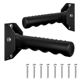 2 Pack Generturbo Folding Grab Bars for Stairs, Doorway Flip Assist Handle for Seniors, Safety Grab Handles for Elderly, Disabled, People with Limited Balance and Mobility