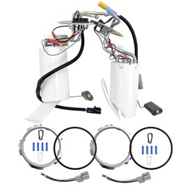 Front & Rear Fuel Pump Assembly Compatible with Ford F-150 F-250 F-350 1992 1993 1994 1995 1996 1997 SP2005H SP2007H