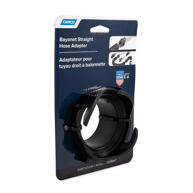 Camco 39413 Straight Hose Adapter Sewer Fitting