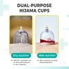 [100 Pack] Bulk Hijama Cups for Cupping - B1 B2