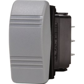 Blue Sea Systems Contura OFF-(ON) SPST Switch, Grey