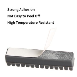 Asbrot Bambo Lab A1 Mini 3Pcs Nozzle Silicone Brush, Cleaning Filament Buildup PLA PETG TPU ABS, Not Compatible with Bamboo Lab A1