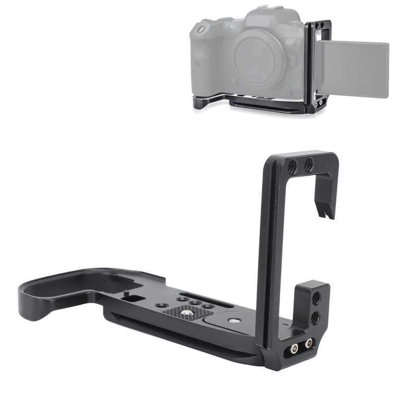 L Bracket Quick Release Plate for R5 R6 Camera Aluminum