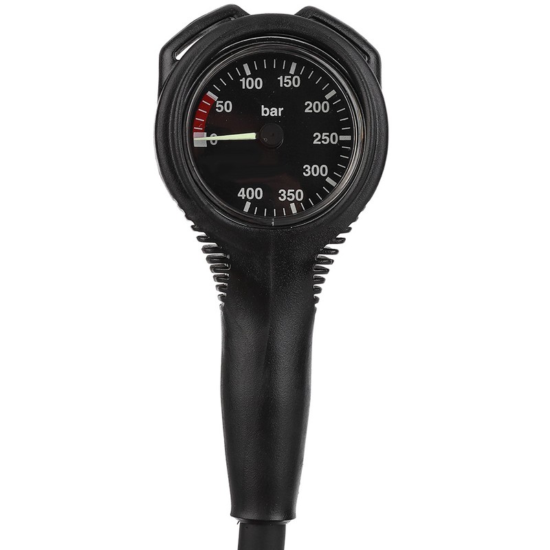 Professional Luminous Submersible Scuba Diving Pressure Gauge 400 Bar Console