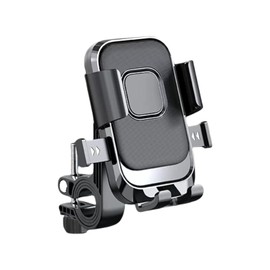 Bicycle, Smartphone Holder, Stand, Fall Prevention, Cushion, Anti-Slip, 360 Degree Rotation, Angle Adjustment, One Hand Operation, Easy to Put On and Take Off, Convenient to Carry, Safe Driving, No