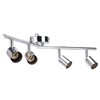 Lamp Holder 4 Head Adjustable Flexible Rotation GU10 Light Holder