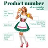 ramede 6 Pcs Women Beer Oktoberfest Costume German Dress Skirt