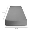 Flowen Fitted Sheet, 160 x 190 cm, Microfibre Fitted Sheet