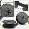 2-Pack Universal Typewriter Ribbons - Twin Spool Black Ink Replacement
