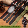 Aoeiwv Military Ballistic Nylon Watch Strap 20mm 22mm with Heavy