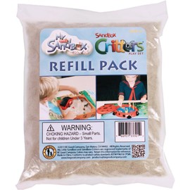 Sandbox Sand Refill Pack - 1.5 lb Natural Play Sand - Ultra Fine for Arts & Crafts, Aquarium, Terrarium, Decor