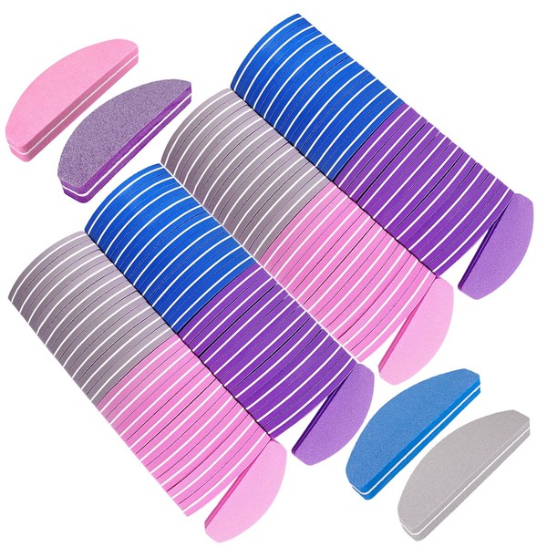 80 Pcs Nail Buffers, Double Sided Nail Files Buffer Blocks